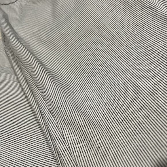 TALBOTS NEWPORT PANTS - Gray STRIPE - CURVY FIT SIZE 10 New With Tags - Picture 6 of 16